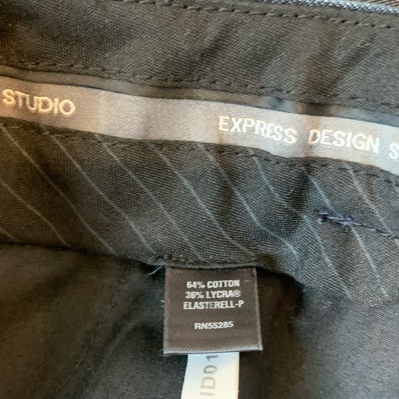 Express Full leg Women shimmering Blue Jeans - Picture 6 of 8